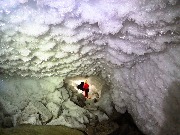 Снежные кристаллы, пещера Чекановского