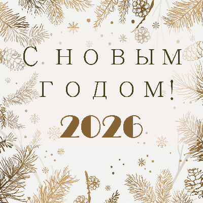 С новым годом!